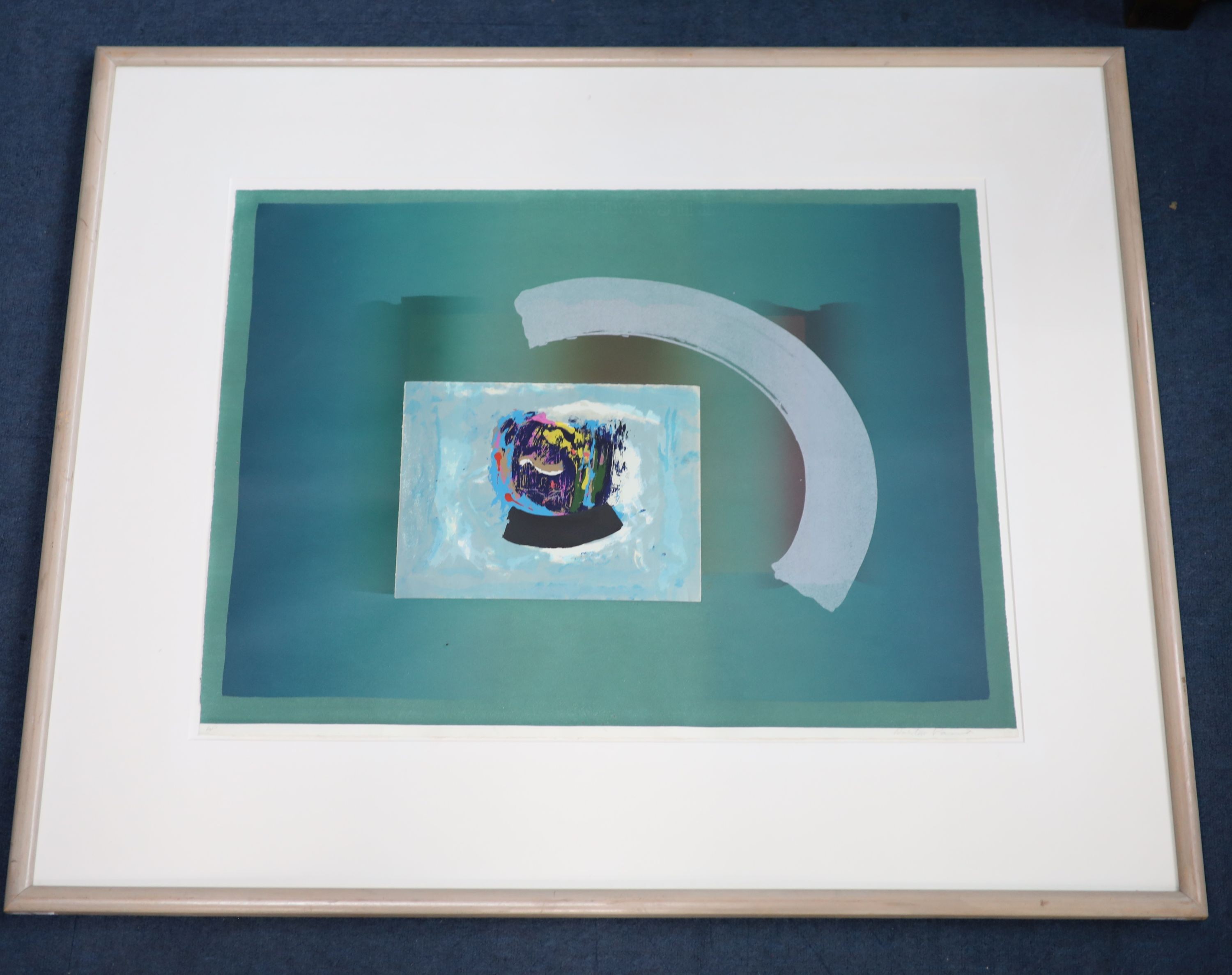 Austin Grant, screenprint, 'Grand Jean', signed in pencil, artist proof, 58 x 78cm